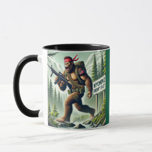 Rambo Bigfoot Coffee Mug