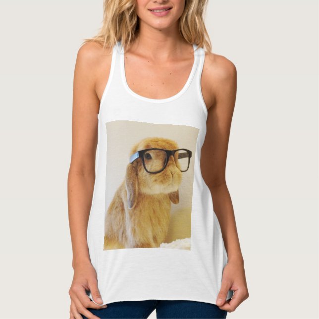 Rambo Bunny Tank Top (Front)