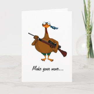 Rambo Turkey Holiday Card