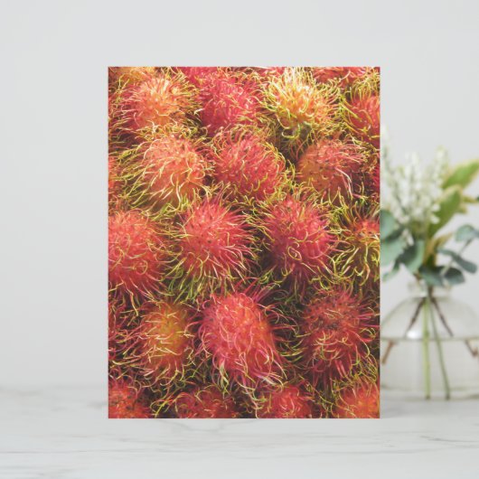 Rambutan Tropical Fruit (Standing Front)