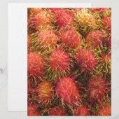 Rambutan Tropical Fruit (Front/Back)