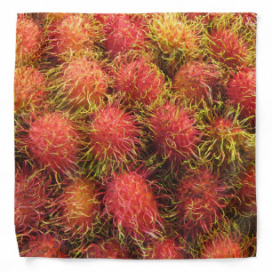 Rambutan Tropical Fruit Bandana