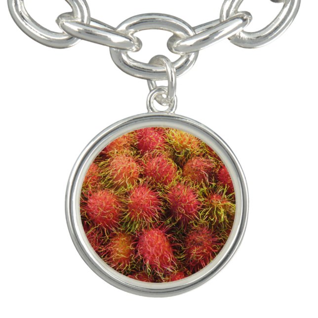 Rambutan Tropical Fruit Bracelet (Design)