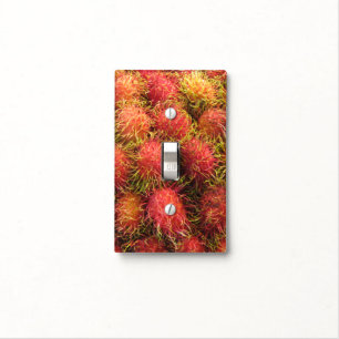 Rambutan Tropical Fruit Light Switch Cover