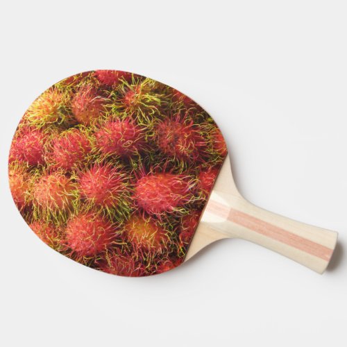 Rambutan Tropical Fruit Ping Pong Paddle