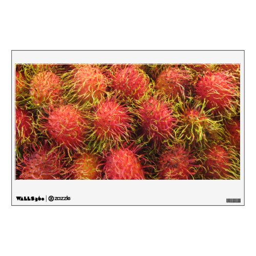 Rambutan Tropical Fruit Wall Sticker