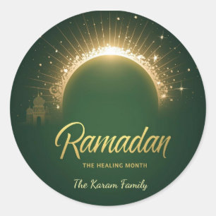 Ramdan Kareem Holiday Classic Round Sticker