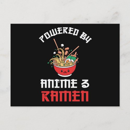 Ramen  Anime Lovers  Perfect Gift Postcard