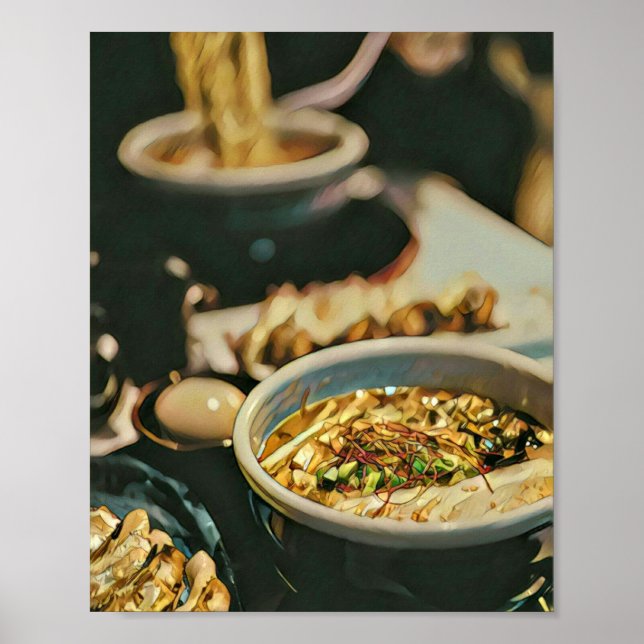 Ramen artwork poster (Front)