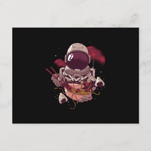 Ramen Astronaut Postcard