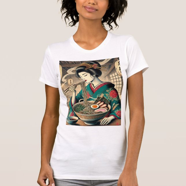 Ramen Beauty - The Art of Japanese Cuisine T-Shirt (Front)