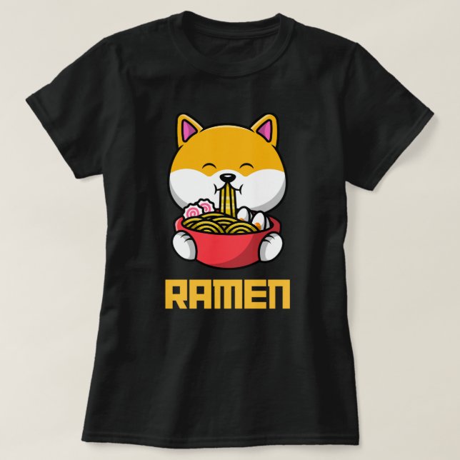 Ramen blk Womens T-Shirt (Design Front)