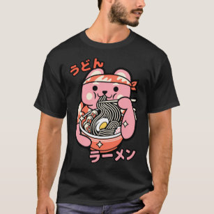 Ramen Bowl Instant Ramen With Kawaii Character 2   T-Shirt