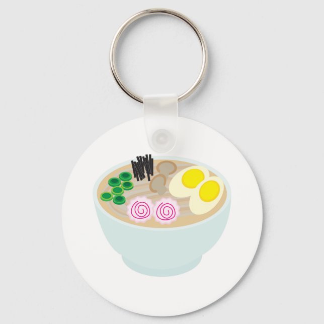 Ramen Bowl Keychain (Front)