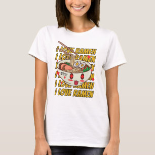 Ramen Bowl Women White T-Shirt