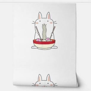 Ramen Bunny  Japanese Noodles Kawaii Rabbit Tee Gi Wallpaper