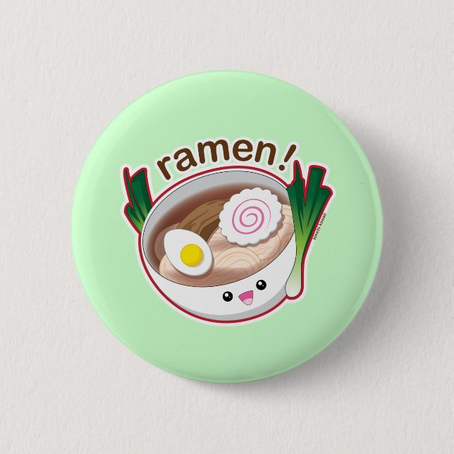 Ramen! Button (Front)