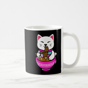 Ramen Cat Anime Neko Gift Kawaii Coffee Mug