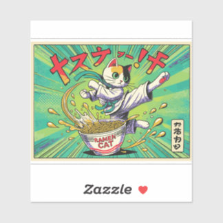 Ramen Cat Sticker