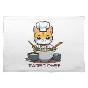 Ramen Chef Cloth Placemat