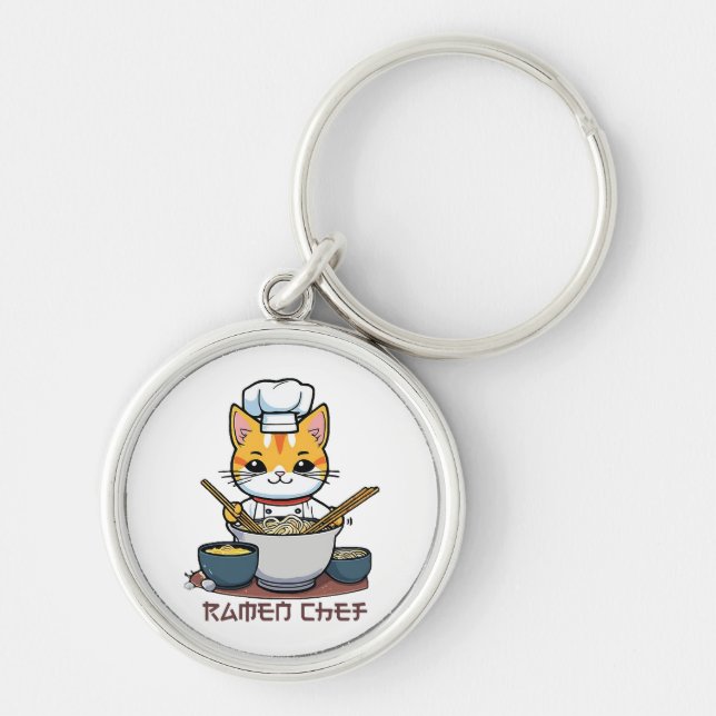 Ramen Chef Keychain (Front)
