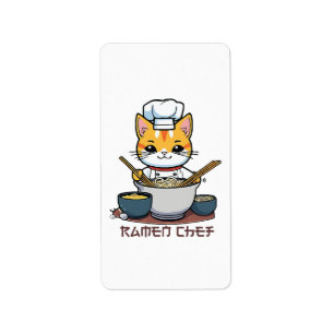 Ramen Chef Label