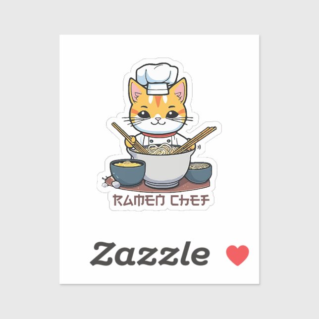 Ramen Chef Sticker (Sheet)
