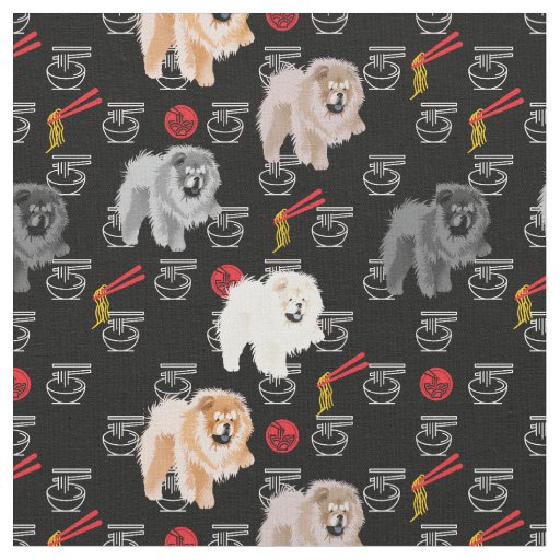 RAMEN CHOWS  Fabric 