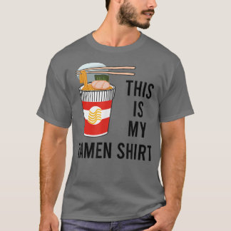 Ramen Design Japanese Food Art Ramen Noodles T-Shirt