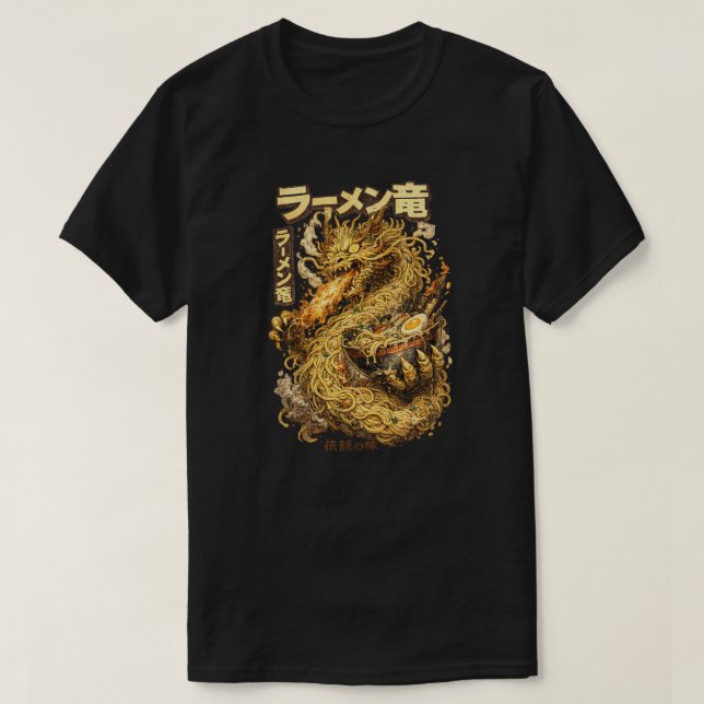 Ramen Dragon – Legend of Flavor T-Shirt (Design Front)