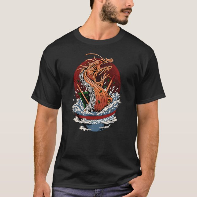 Ramen Dragon T-Shirt (Front)