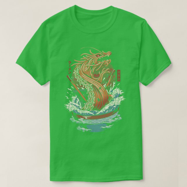 Ramen Dragon T-Shirt (Design Front)