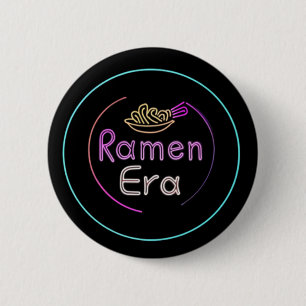 RAMEN ERA, japanese food, NEON STYLE Button
