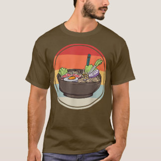 Ramen Food Retro Vintage Anime Kawaii Japanese Foo T-Shirt