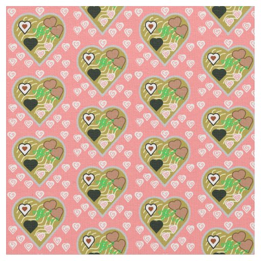 Ramen Heart Fabric