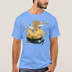 Ramen Hiragana Bowl Of Noodles Koi Fish Asian Drag T-Shirt