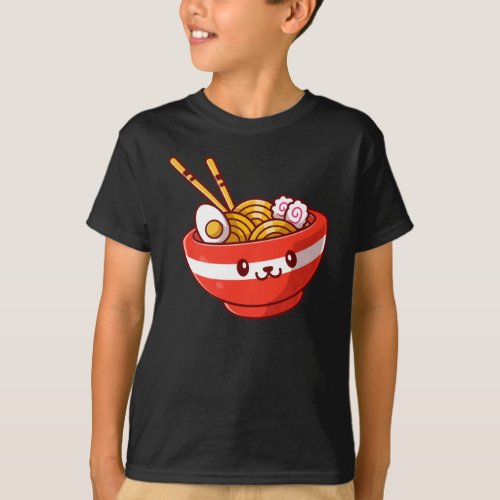 Ramen Is Life Kawaii Anime Ramen T_Shirt