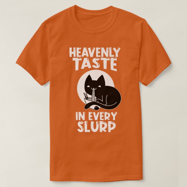 Ramen Japan Kawaii Anime Noodle Bowl Cat1624 T-Shirt (Design Front)