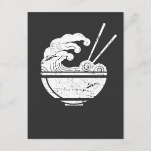Ramen Japan Schüssel Postcard
