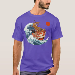 Ramen Japanese Food Kaiju Kawaii Anime Gift Girls  T-Shirt