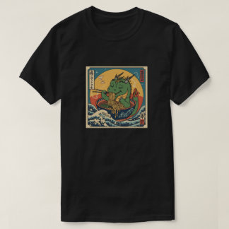 Ramen Japanese Funny Kawaii baby dragon Anime T-Shirt