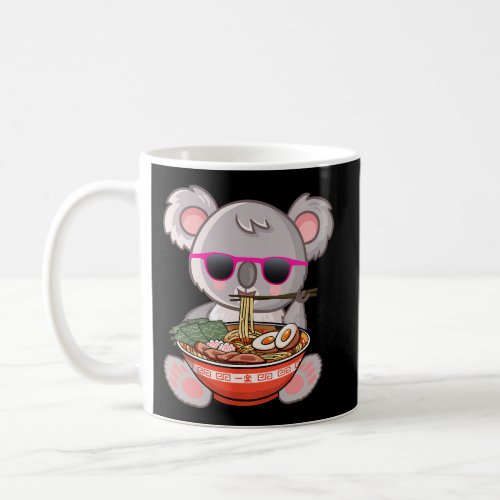 Ramen Koala Anime Otaku Japanese Noodlesnager Coffee Mug