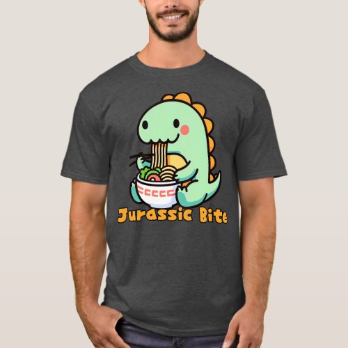 Ramen life dinosaur T_Shirt