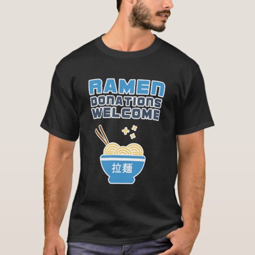 Ramen Long Sleeve T Shirt Tasty Anime Noodle Bowl 