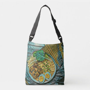 Ramen lover gift crossbody bag