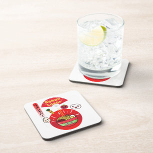 RAMEN LOVER KAWAII STYLE BEVERAGE COASTER