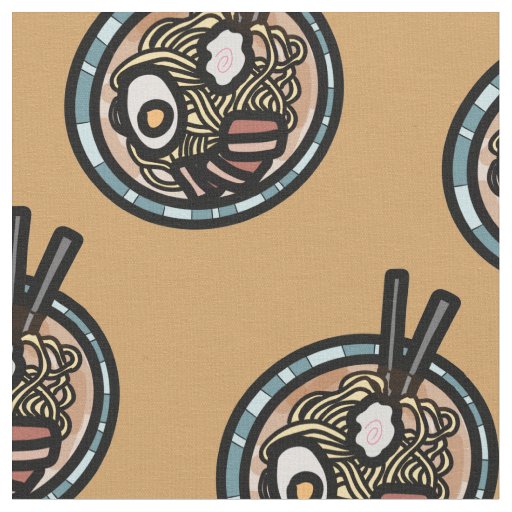 Ramen lovers cute Japanese Fabric