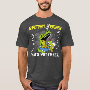 Ramen Noodle Bowl Love Japanese Kawaii Crocodile A T-Shirt