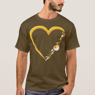 Ramen Noodle Bowl Love Japanese Kawaii Heart T-Shirt