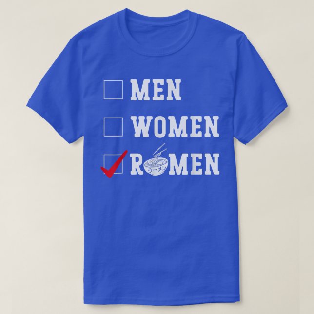 Ramen Noodle Bowl Love Japanese Kawaii Men Women R T-Shirt (Design Front)